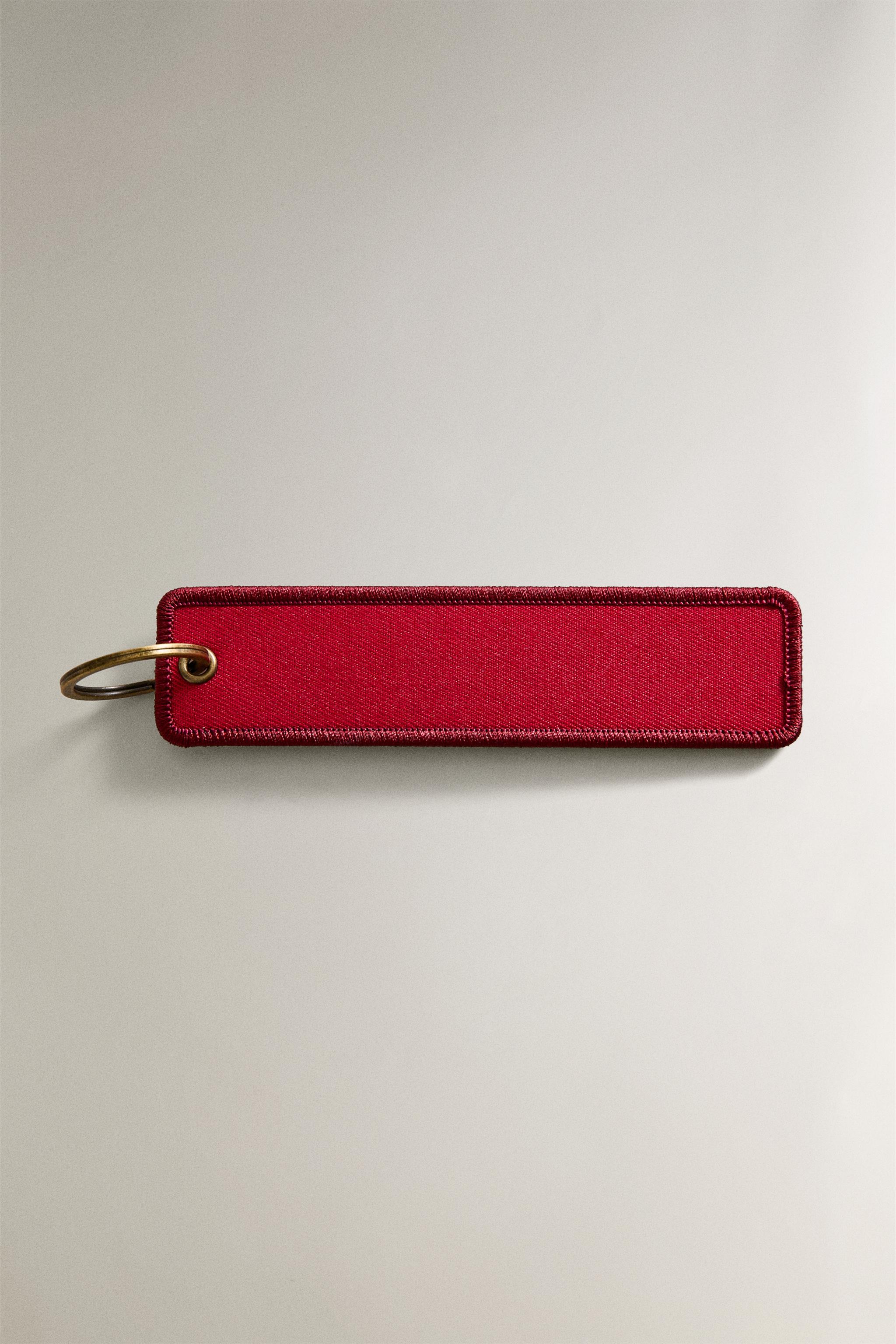 PLAIN CANVAS KEYRING